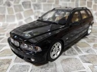 宗鑫 OTTO OT1013 BMW 540i Touring M-Pack (E39) 2001 金屬藍寶石黑