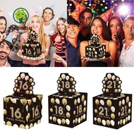 ZILUOLAN Birthday Money Box, Paper Birthday  Cash Pull Gift Boxs, Fuuny 16th 18th 21st Happy Birthda