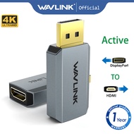 WAVLINK 4K Active DisplayPort to HDMI Adapter Support 60HZ