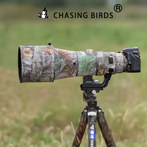 CHASING BIRDS camouflage lens coat for NIKON AF-S 400mm F2.8 E FL ED VR elastic waterproof and rainp