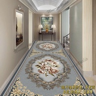European Style Corridor Aisle Carpet Entrance Door Mat Entrance Balcony Mat Hotel Customizable Livin