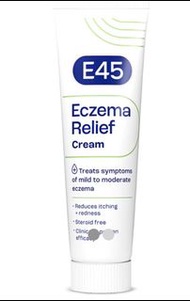 UK代購 E45 Eczema Relief Cream 60g