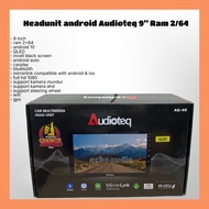 Audioteq 9" android Headunit 2/64 Ram