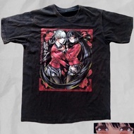 Kakegurui Anime Vintage Wash Tee/Kaos Anime Kakegurui Vintage Unisex