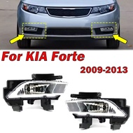 Car Accessories For KIA Forte 2009 2010 2011 2012 2013 Front Bumper Fog Light Driving Lamp Foglight 