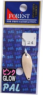 Forest Lure, Pal, 0.06 oz (1.6 g), 24 Pink GLOW Spoon