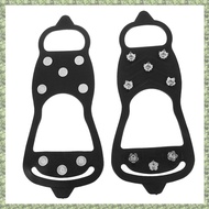 F3(DXCP) Ice Gripper Spike for Shoes Winter Outdoor Anti-Slip Hiking Mountain Climbing Ice Snow Cram