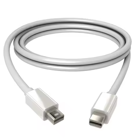 Mini Displayport Extension Cable Mini DP to Mini DP Displayport Cable DP Adaptor for Macbook/Mac 1.8