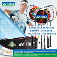 24 SHIP  YONEX VOLTRIC Z FORCE II WHITE CARBON FIBEROFFENSIVE 4U (80-84.9g) 28LBS raket profesional