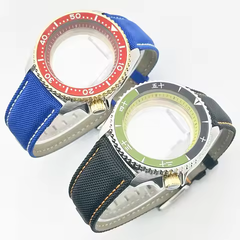 42.5mm SRPF62K1 Watch Case Nylon Leather Strap For Seiko Anime One Piece Gear Fourth Luffy NH35/36 M