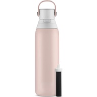 Stainless Steel Leak Proof Filtered Water Bottle Rose 20 Oz