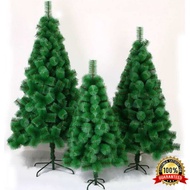 4ft / 5ft / 6ft / 7ft / 8ft Christmas Tree PET Xmas Tree Pine Needle Green Artificial