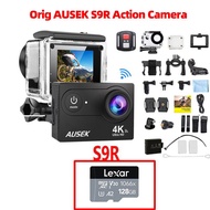 Orig AUSEK S9R Action Camera Ultra HD 4K 60FPS Waterproof Camera Anti-shake WIFI Remote Control Spor