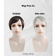 Men's Wig Wig/ 01 Men's Wig/ Korean Wig/ Short Wig with Bangs