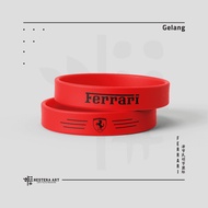 F1 Formula 1 Bracelet F1 Silicone Rubber Bracelet | F1 Team Ferrari Merchandise