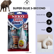NEKO 3 Second SUPER GLUE 3秒胶水 Strong Glue Super Glue 3 second glue gum gam