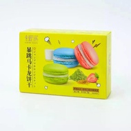 2026 New Products Kahaozhi Riot Vaulting Macaron Biscuits Popping Candy Sandwich Biscuits Strawberry