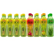 Iberia Aloe Vera Drink with Pure Aloe Pulp (Pack of 16) 10 x Pineapple, 2 x Original, 2 x Strawberry