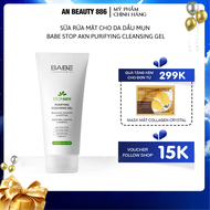 Gel Rửa Mặt Kiểm Soát Dầu Giảm Mụn BABE Stop AKN Purifying Cleansing Gel
