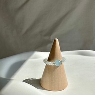 海藍寶鑽切戒指/海藍寶/水晶戒指 客製化