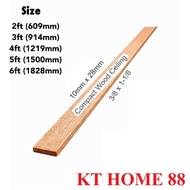 Wood Ceiling 6ft / Kayu Ketam / Furniture Wood / Kayu Kambir Siling / Kayu Shiplap / Kayu Spin /Wainscoting