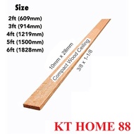 Wood Ceiling 6ft / Kayu Ketam / Furniture Wood / Kayu Kambir Siling / Kayu Shiplap / Kayu Spin /Wain