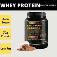 MUSCLE MATRIX ZERO SUGAR HYDROWHEY ISOLATED