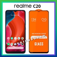 Realme C20 Tempered Glass - Premium - Full screen - 9H hardness