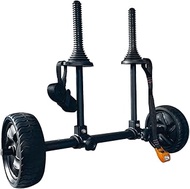 XZCheng Kayak Cart - Canoe Carrier Trolley with Tires Wheels 2 Ratchet Straps for Transporting Kayak, Paddleboard, SUP, Canoe