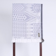 Surban Subaiyah ATLAS Motif Dobby SGF 01 Putih Biru