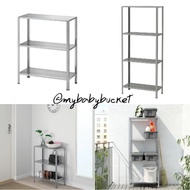 💯IKEA.my HYLLIS, in/outdoor Shelf / Rack Shelving Steel