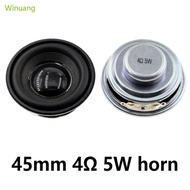 Winu 4Ohm 5W 8Ohm 3W Speaker  Power Full Ranges Audios Speaker for Loudspeakers Home Theater 45mm In