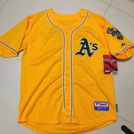 MLB Oakland Athletics baseball shirt棒球波衫