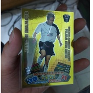 Topps Match Attax 11 / 12 Golden Inamoto Junichi Soccer Card (Very Beautiful Gold Effect)