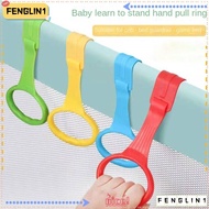 FENGLIN 2/4PCS Playpen Pull Ring, Baby Walking Assist Tools Plastic Baby Crib Hooks, Comfortable Pla