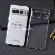 Google Case PIXEL 7 Google PIXEL 7 Pro Google PIXEL 7A Clear Case Bening 2.0mm Premium Softcase for 
