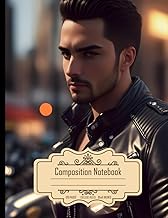 Composition Notebook College Ruled: Biker Jacket Edition, 4K High-Res Masterpiece, Best Quality, Siz