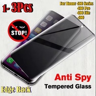 1-3 PCS Privacy 9H Tempered Glass Protector for Honor 400 200 500 Lite Magic V5 VS V 2 3 8 7 6 Pro S