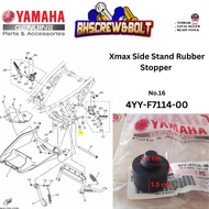 Xmax Side Stand rubber Stopper/ Xmax Tongkat Rubber stopper 4YY-F7114-00 Mainstand Stopper Yamaha 10
