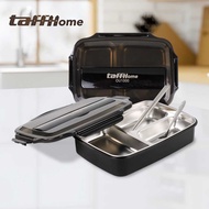 Taffhome {3 grid lunch box 1000ml free 1 Tablespoon And 1 set Of Chopsticks Place/tepak Eat/Kindergarten School Food Character stainless Bulkhead smiggle lunch box Small/Large aesthetic}