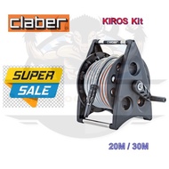 CLABER 8945 KIROS WATER HOSE REEL/ 20M OR 30M GARDEN HOSE