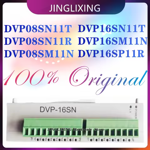 1pcs/lot New Original DVP08SN11T DVP08SN11R DVP08SM11N DVP16SN11T DVP16SM11N DVP16SP11R in stock