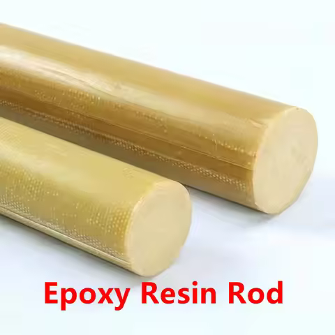 length 50cm Epoxy rod Resin bar Bakelite stick insulation Epoxy resin fiber rod phenolic glass rod d