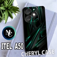 HP Rubber case for ITEL A50/CC20 Abstract Motif/softcase ITEL A50/Casing/silicon/case ITEL A50hp