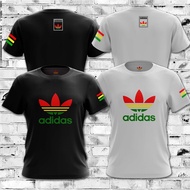 T-shirt Adidas Clothing Adidas Rasta T-shirt Short Arm Men's and Women's