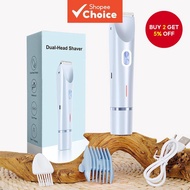 October Bestseller 2025 New Women's Electric Razor 2-in-1 Bikini Trimmer, IPX7 Waterproof with Dual 