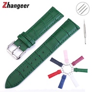 10mm 12mm 13mm 14mm 15mm 16mm 17mm 18mm 19mm 20mm 22mm 24mm Genuine Leather Watch Band Alligator Str