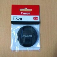 現貨 佳能 Canon E-52II 原廠鏡頭蓋 52mm 52 可用 EF 50mm F1.8 RF 35mm