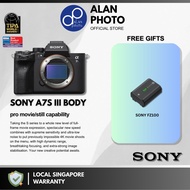 Sony A7SM3 A7SIII & A7S III & A7S3 & 7S Mark iii Mirrorless Digital Camera Body Only I Sony Singapor