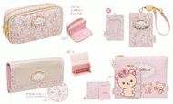 【懶熊部屋】Rilakkuma 日本正版 拉拉熊 懶懶熊 懶妹 粉色風 多功能拉鍊包 票卡夾 長夾 扁平型拉鍊袋